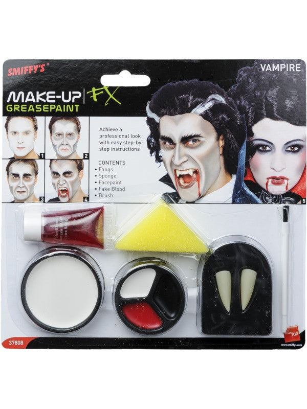 Kit de Maquillaje de Vampiro con Colmillos