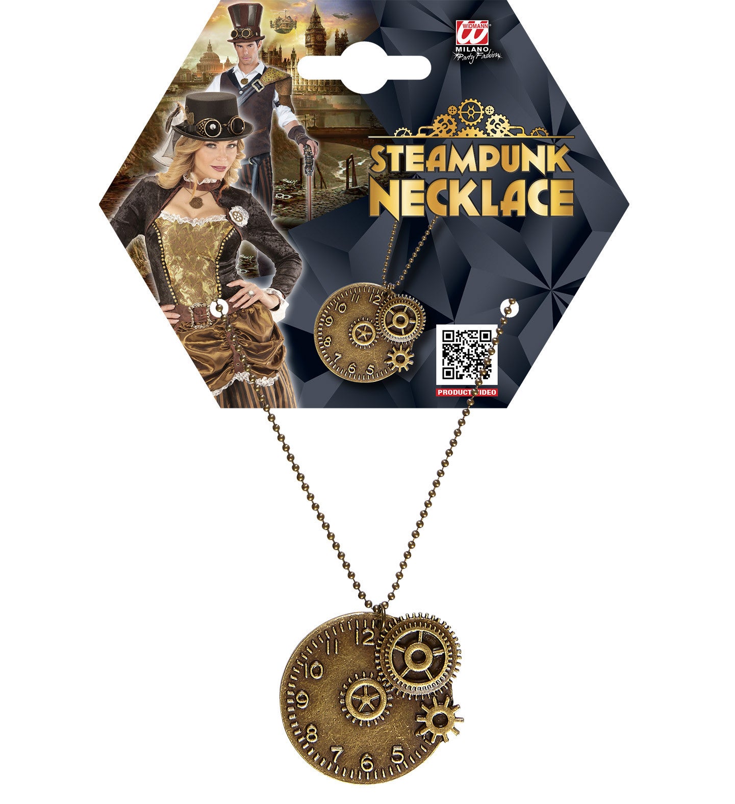 Collar Reloj Steampunk