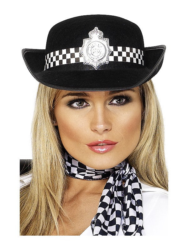 Sombrero de Policía Inglesa para Mujer