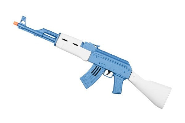 Subfusil de Asalto Kalashnikov AK-47 Azul y Blanco