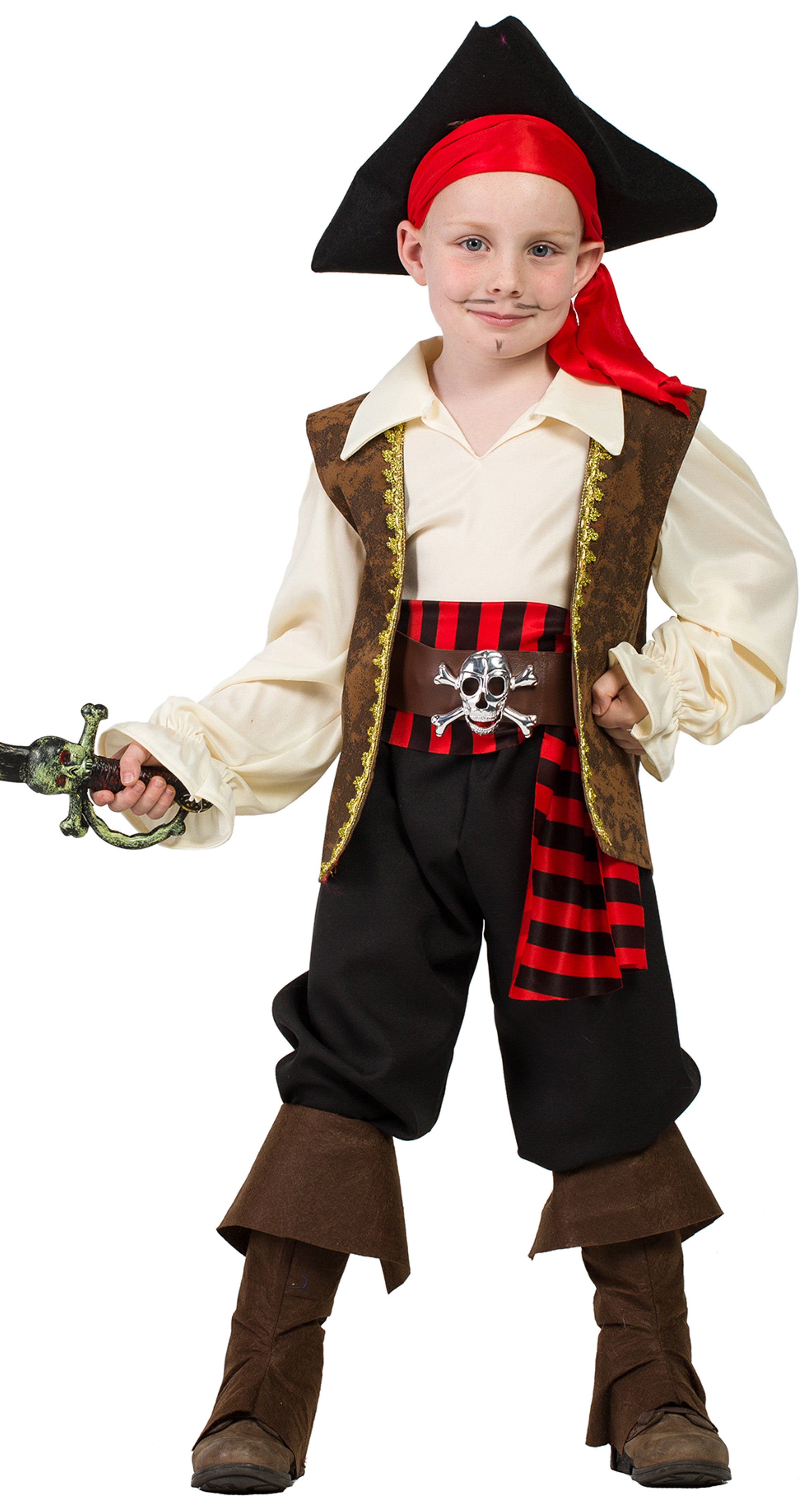 Disfraz de Pirata Jack para Niño