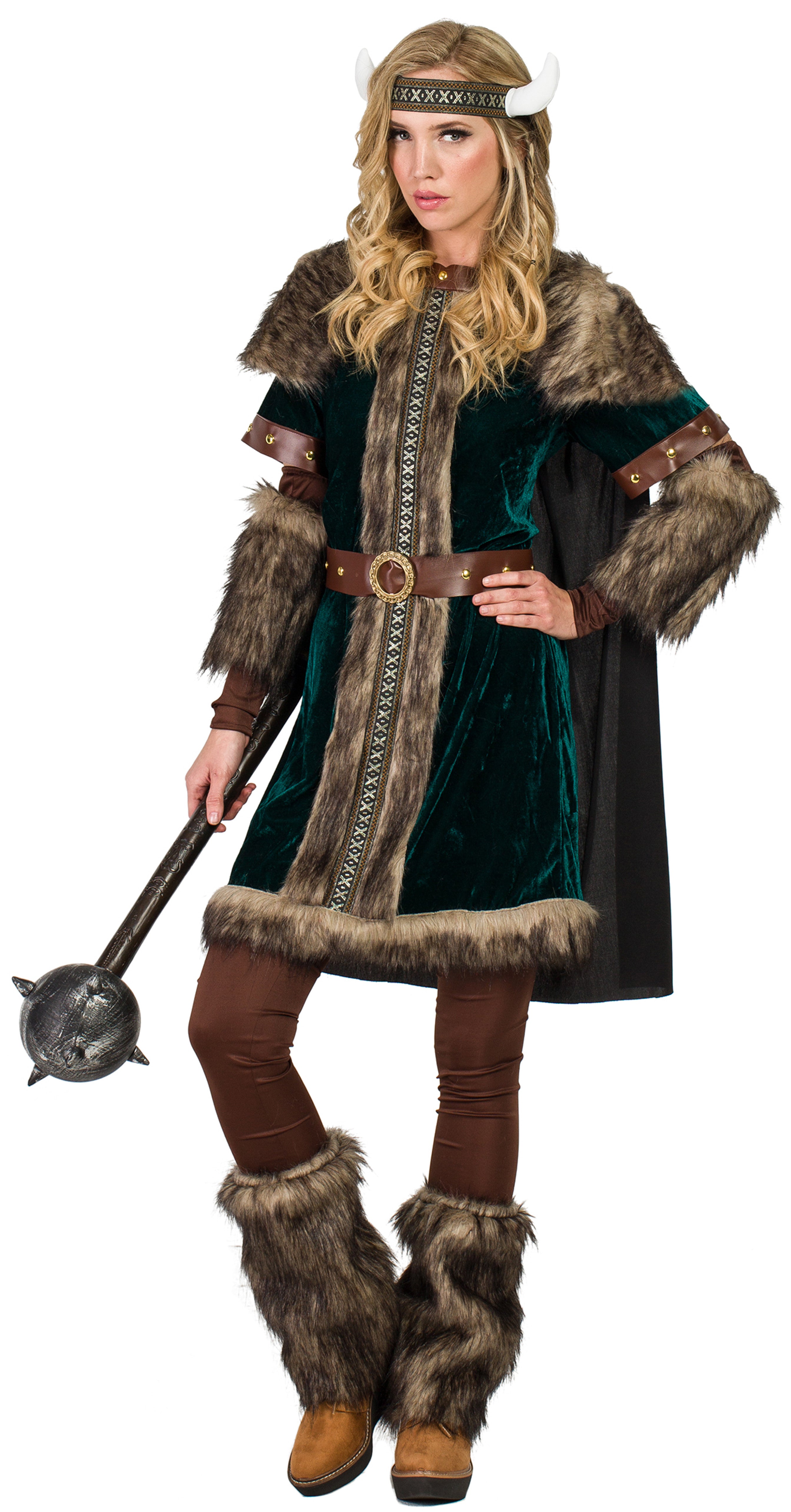 Disfraz de Guerrera Vikinga para Mujer