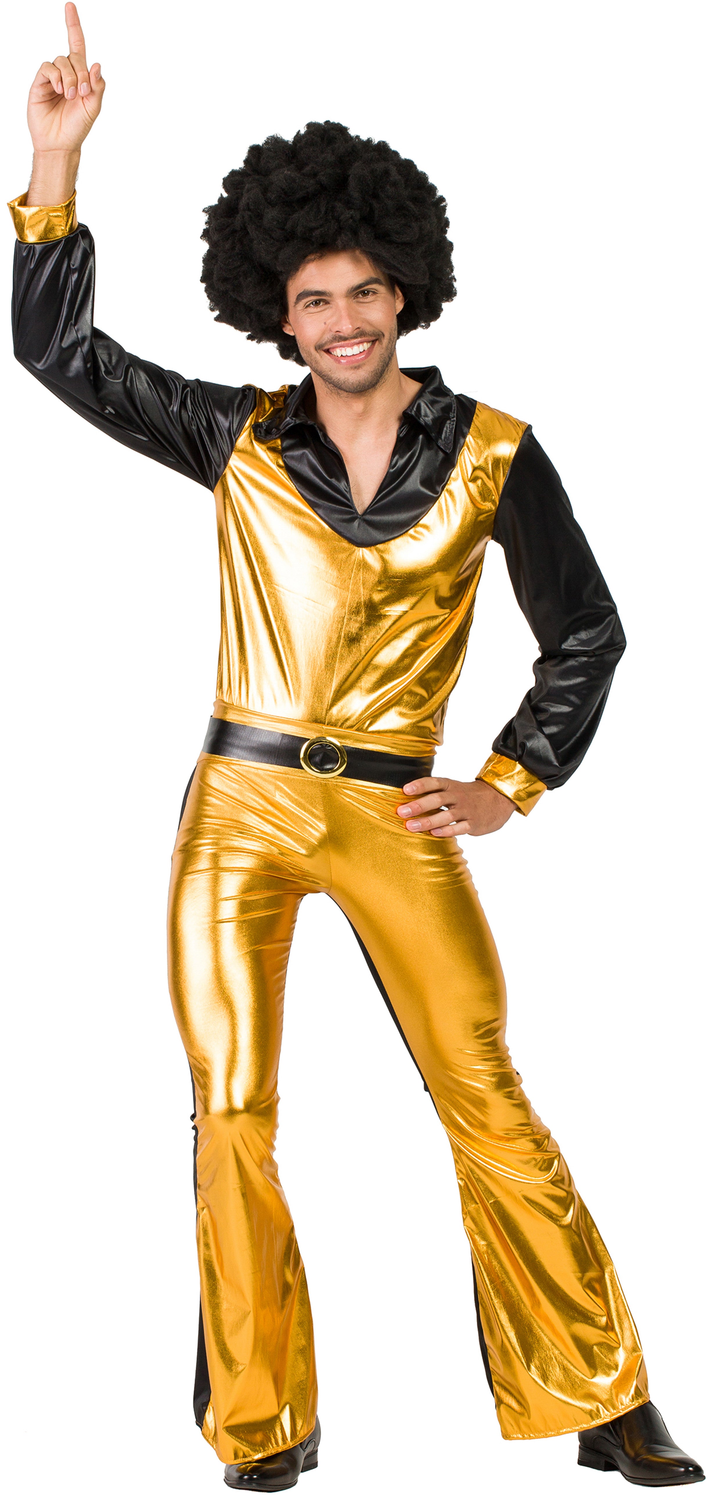 Disfraz Disco Dorado para Hombre