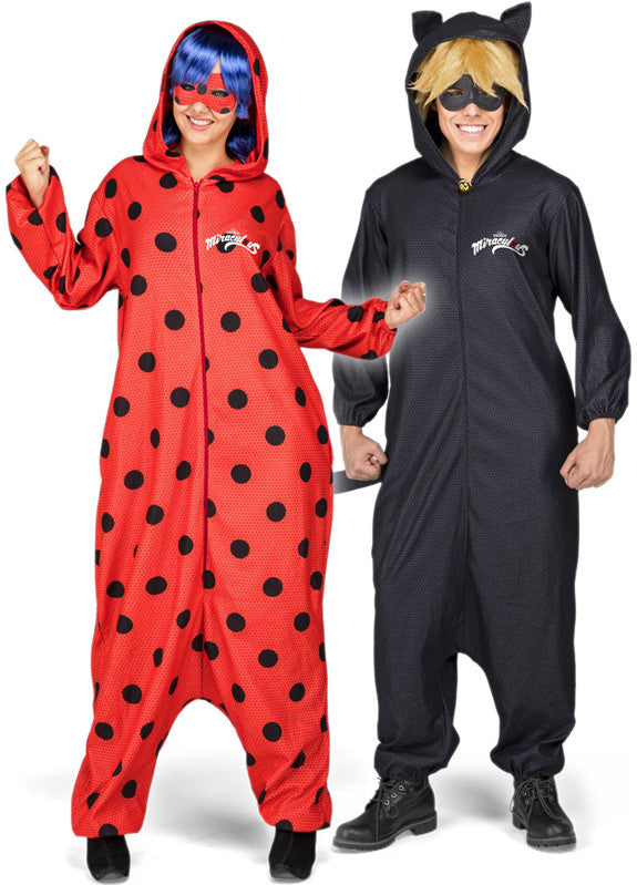 Disfraz de Ladybug Pijama para Adulto