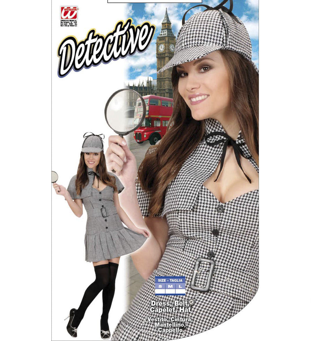 Disfraz de  Detective Sherlock para Mujer