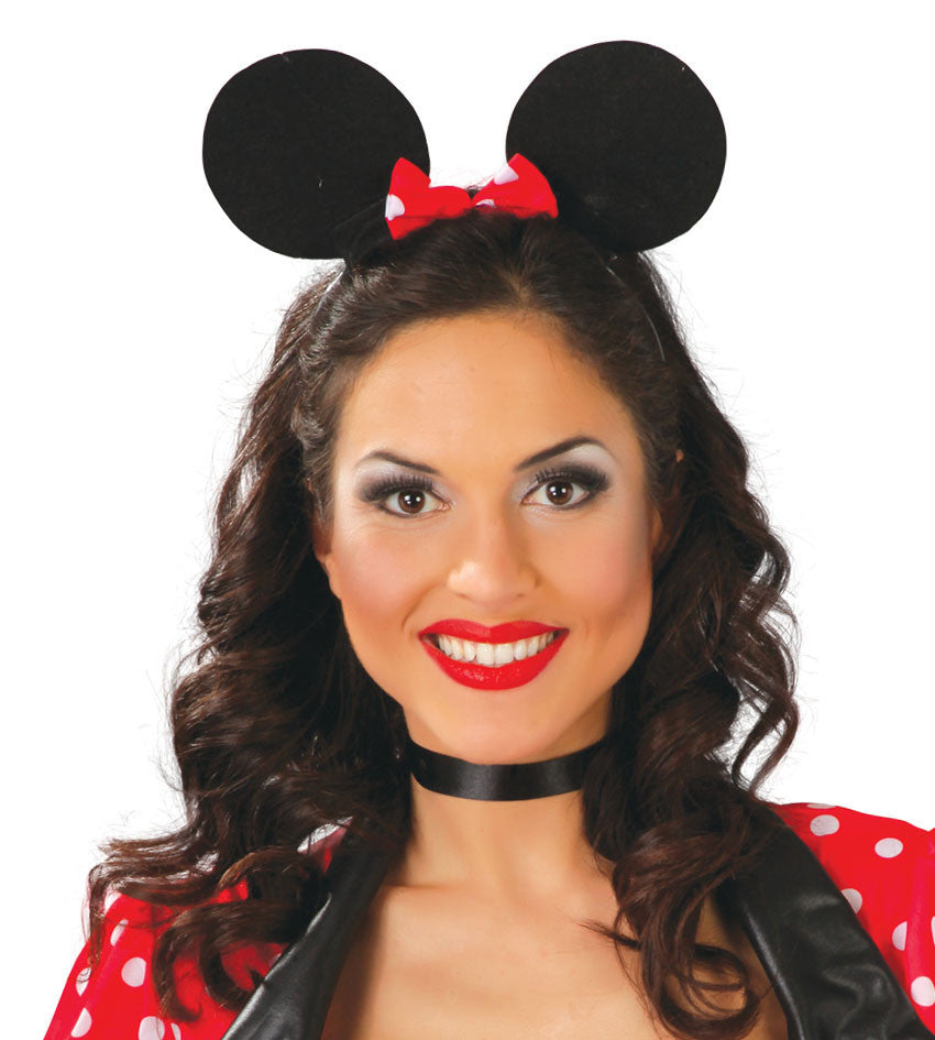 Orejas de Minnie Mouse con Lazo