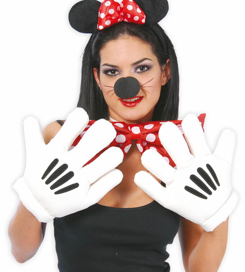 Guantes de Mickey Mouse o Super Mario