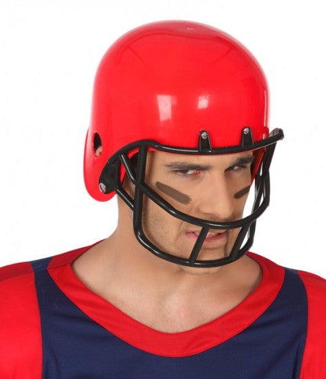 Casco de Fútbol Americano Rojo