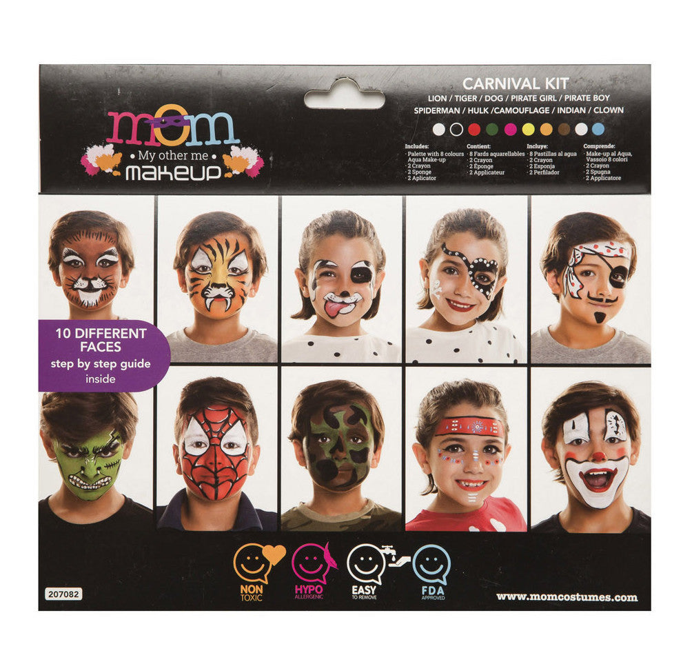 Kit de Maquillaje de Carnaval Infantil