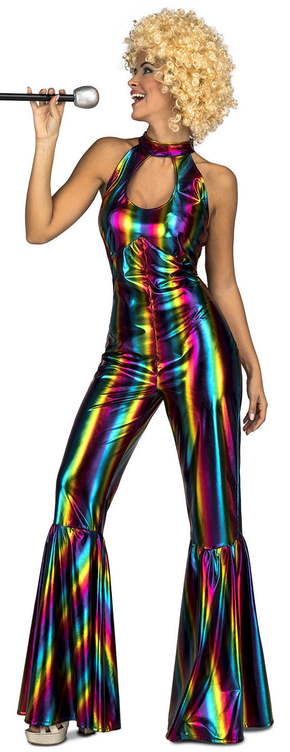 Disfraz Disco Multicolor para Mujer