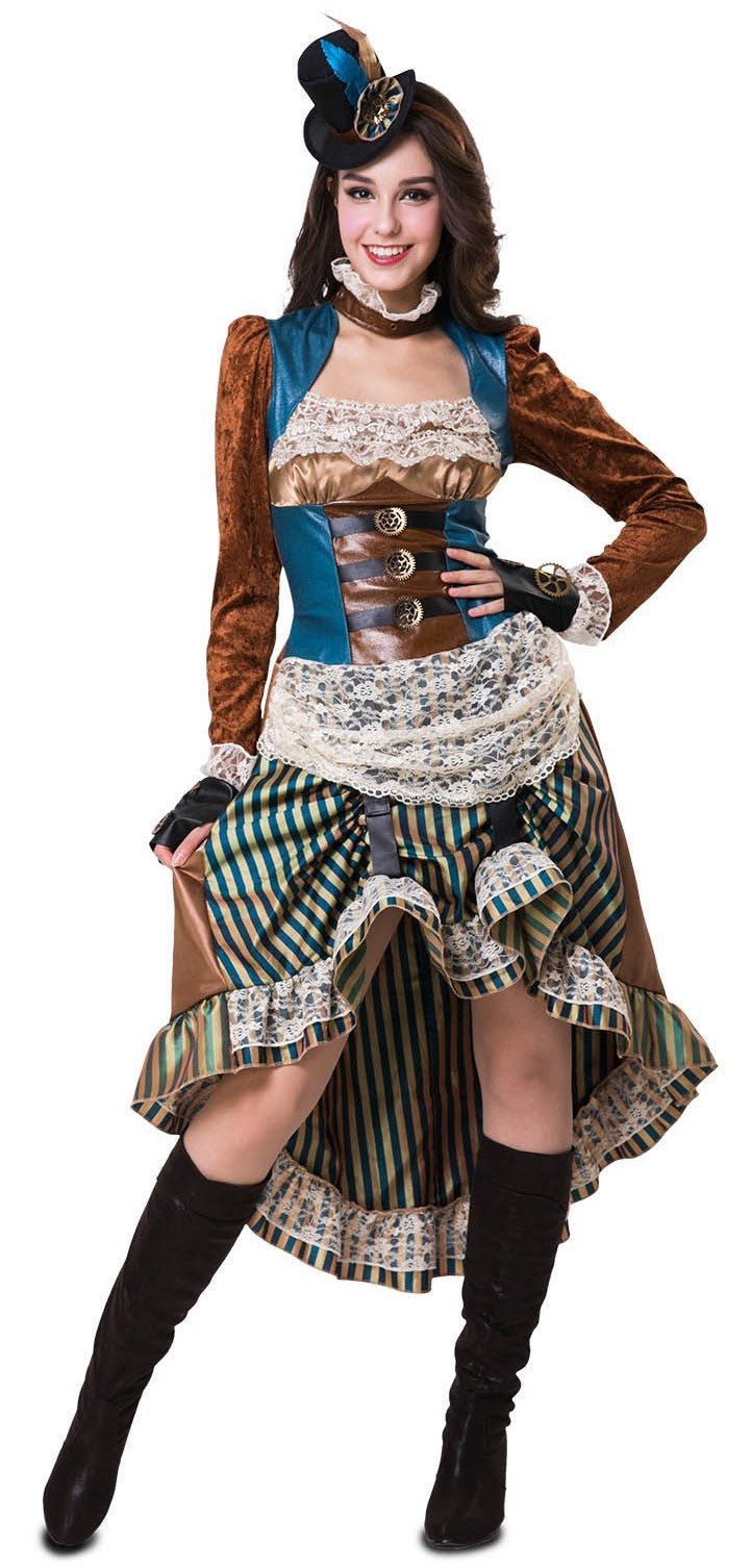 Disfraz de Chica Steampunk para Mujer