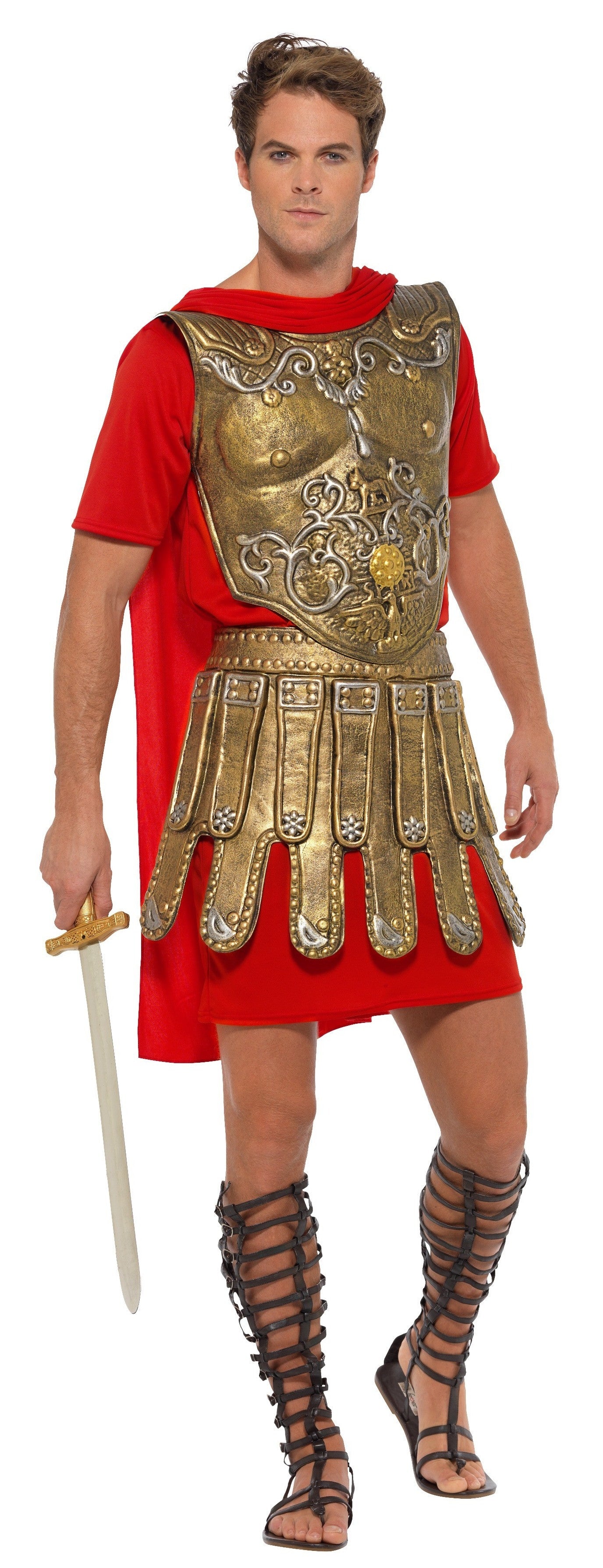 Disfraz de Gladiador con Armadura para Hombre