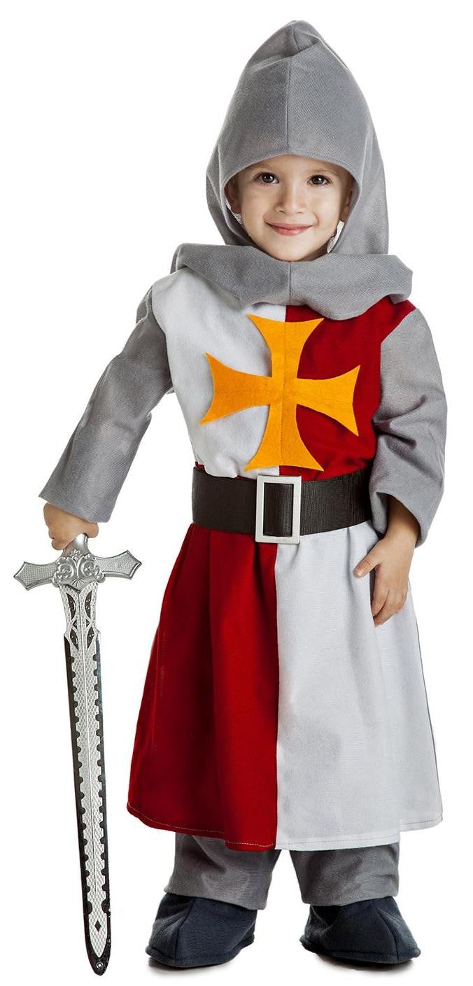 Disfraz de Caballero Cruzado Medieval Infantil