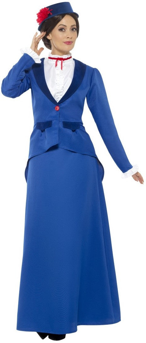 Disfraz de Mary Poppins Azul para Mujer