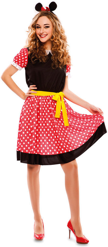 Disfraz de Ratita Minnie para Mujer