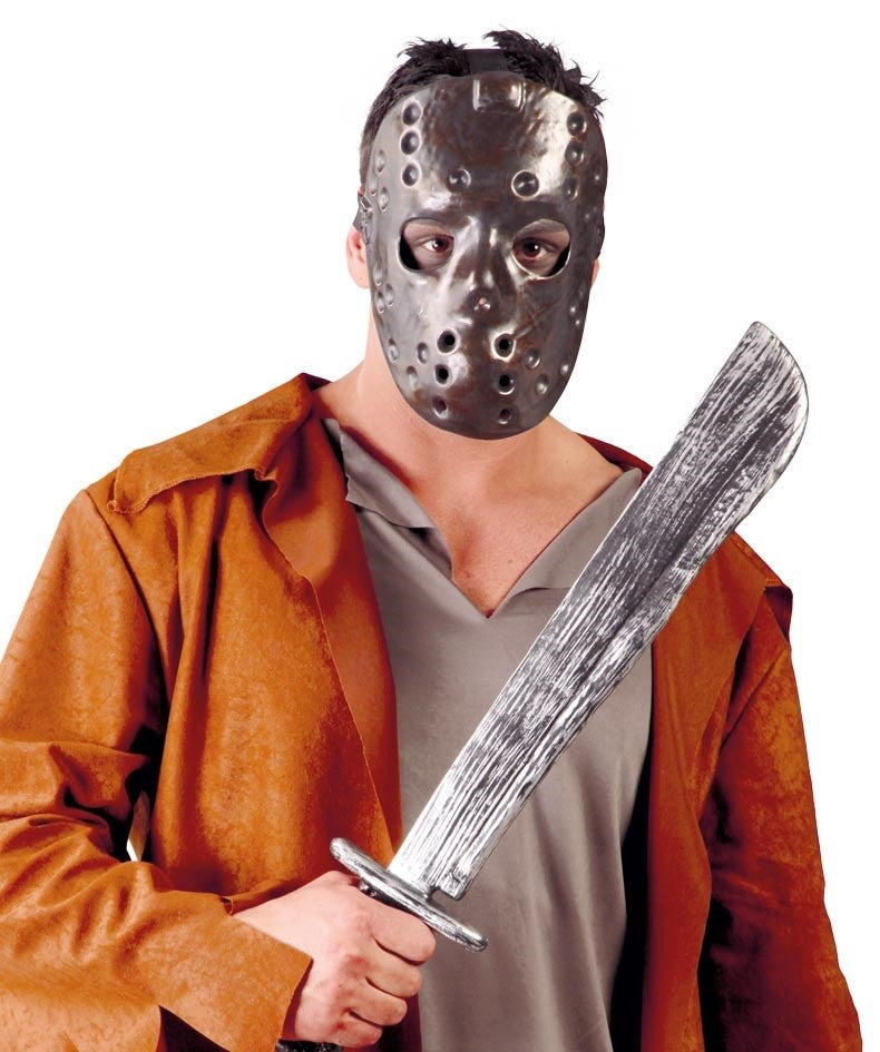 Máscara de Jason con Machete