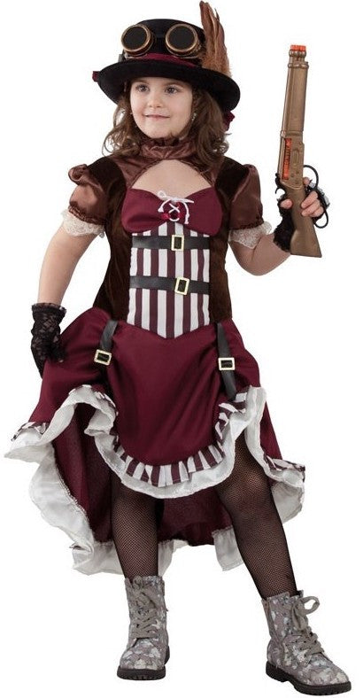 Disfraz de Steampunk Clásico para Niña