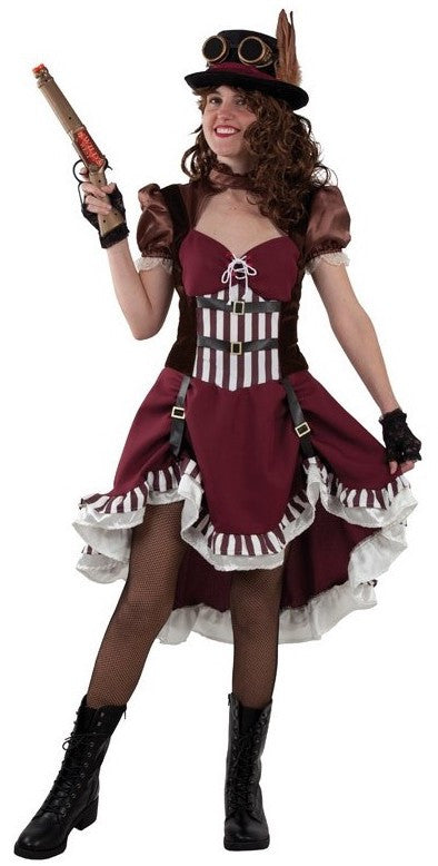 Disfraz de Steampunk Clásico para Mujer