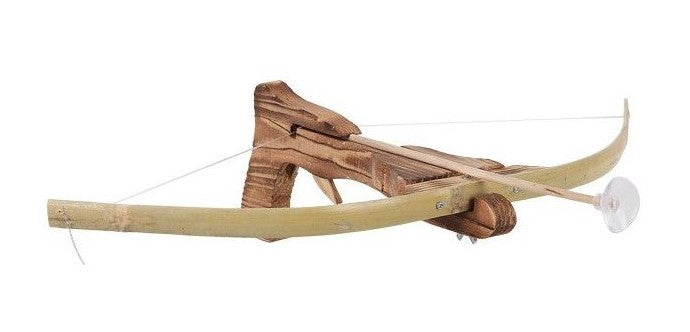 Ballesta Medieval de Madera con Flechas