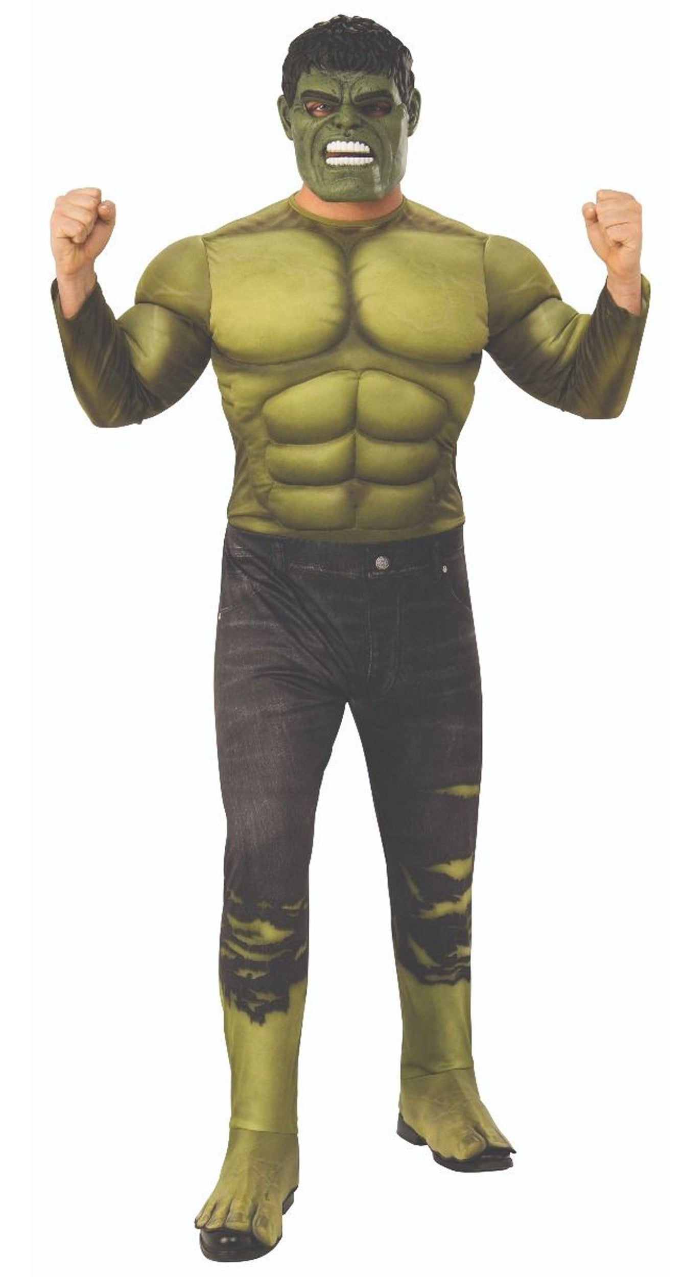 Disfraz de Hulk Musculoso Endgame para Hombre