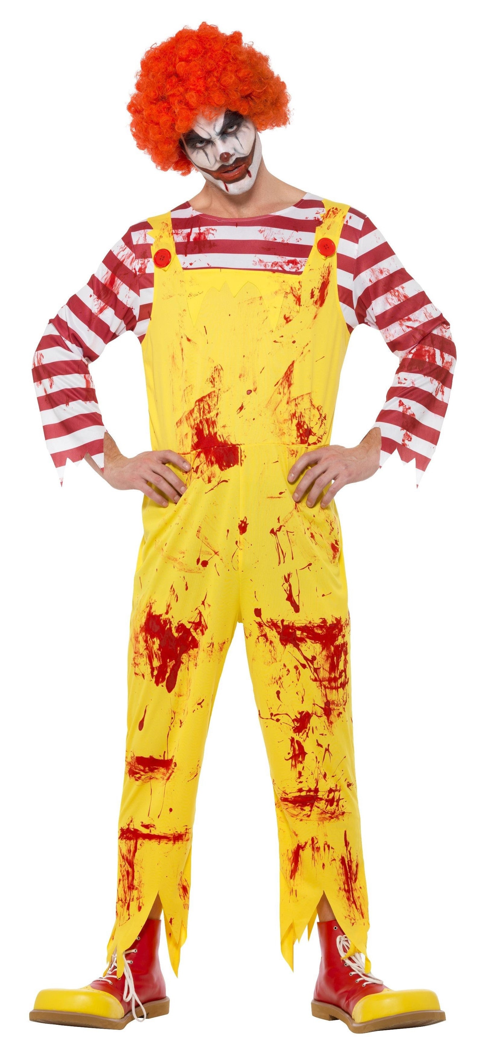 Disfraz de Payaso Asesino Ronald McDonald