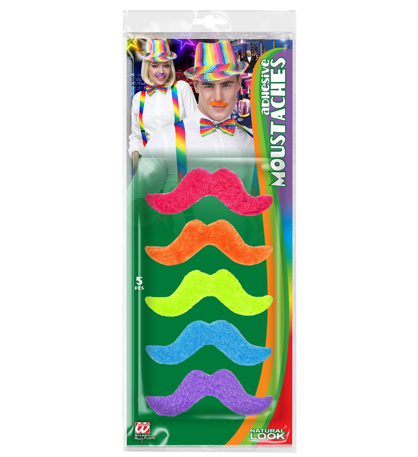 Set de Bigotes de Colores