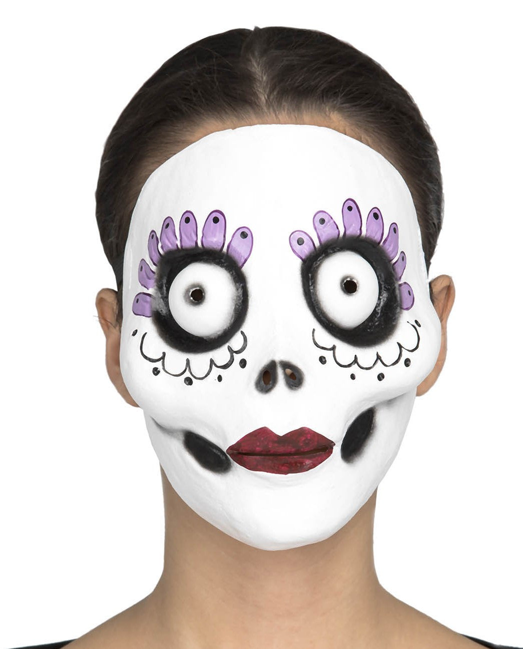 Máscara de Catrina Día de los Muertos de Látex