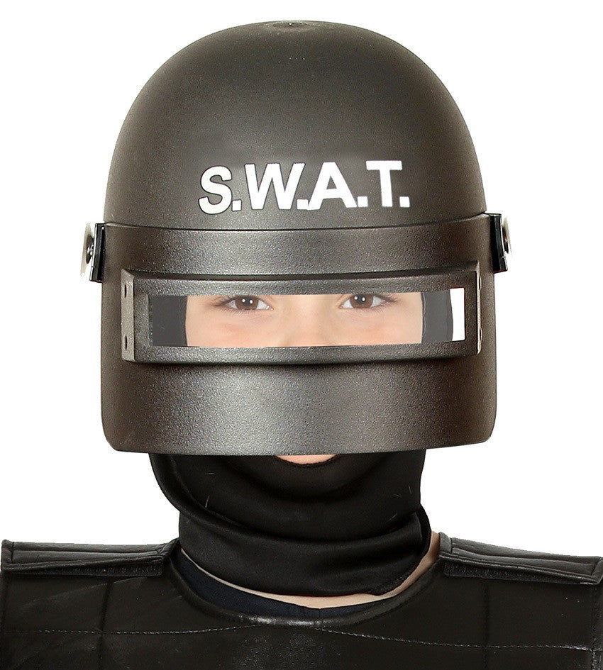 Casco de Policía Antidisturbios SWAT Infantil