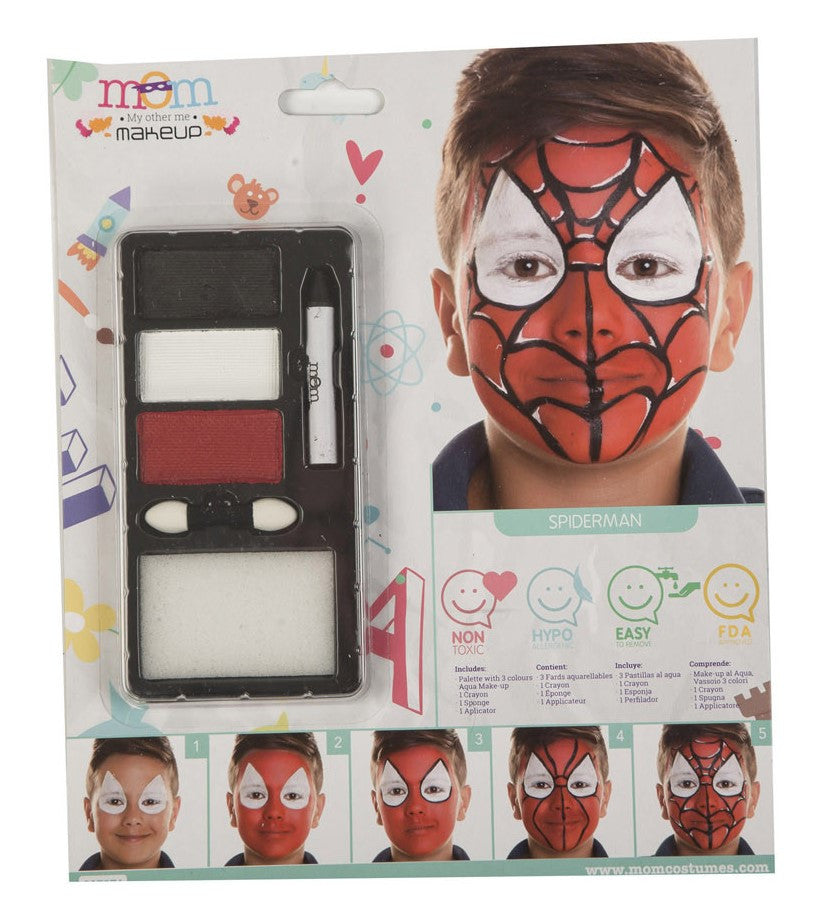 Kit de Maquillaje de Hombre Araña Infantil