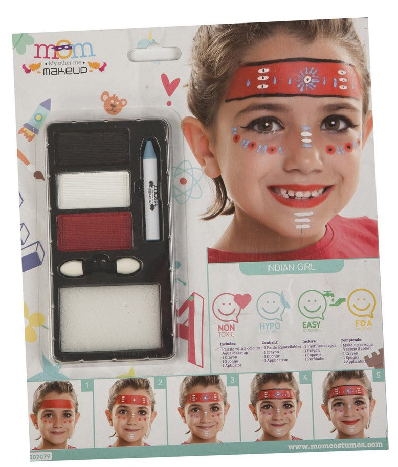 Kit de Maquillaje de India Infantil