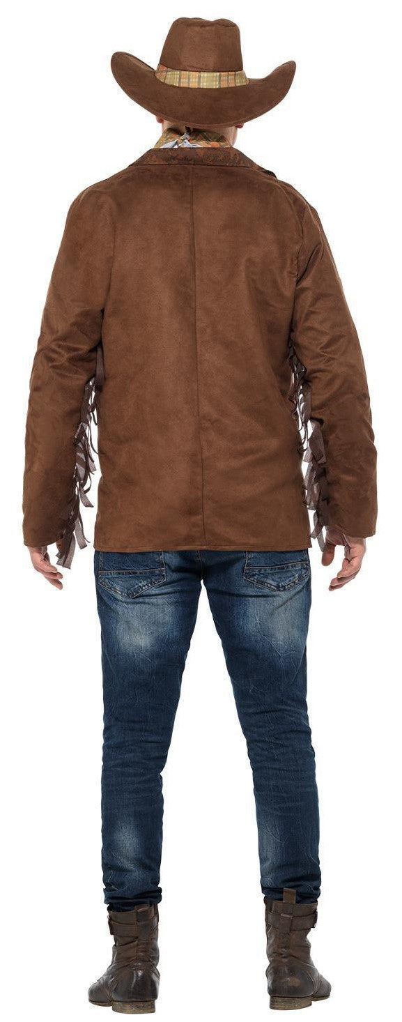 Disfraz de Vaquero con Chaqueta para Hombre