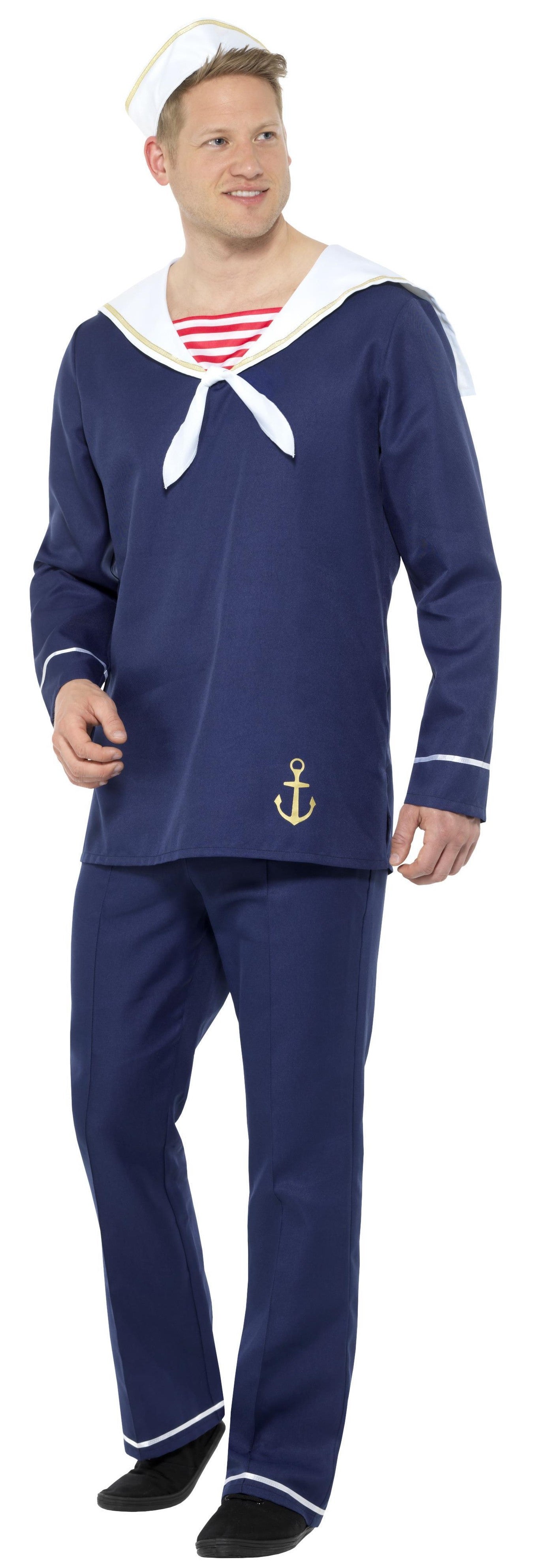 Disfraz de Marinero Azul para Hombre