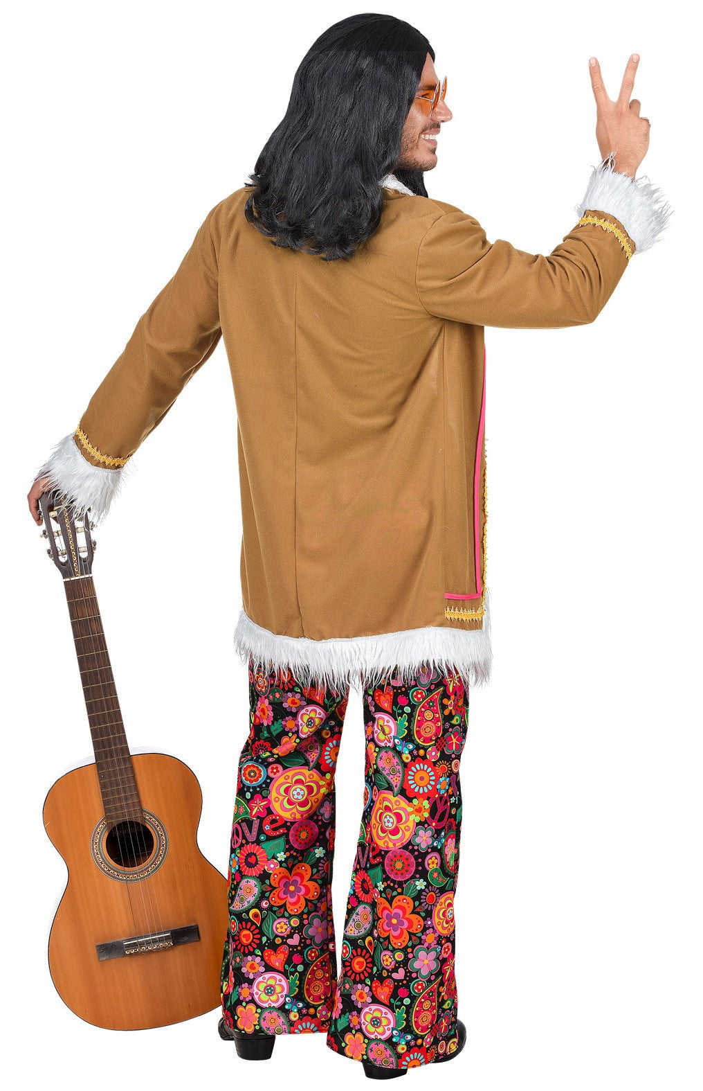 Disfraz de Hippie Woodstock para Hombre