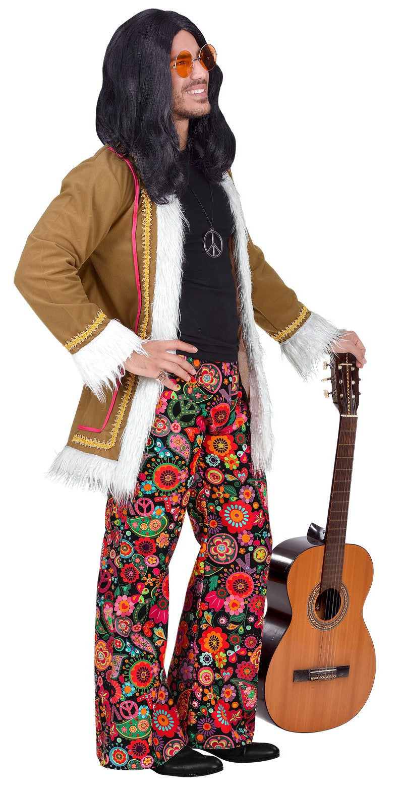 Disfraz de Hippie Woodstock para Hombre