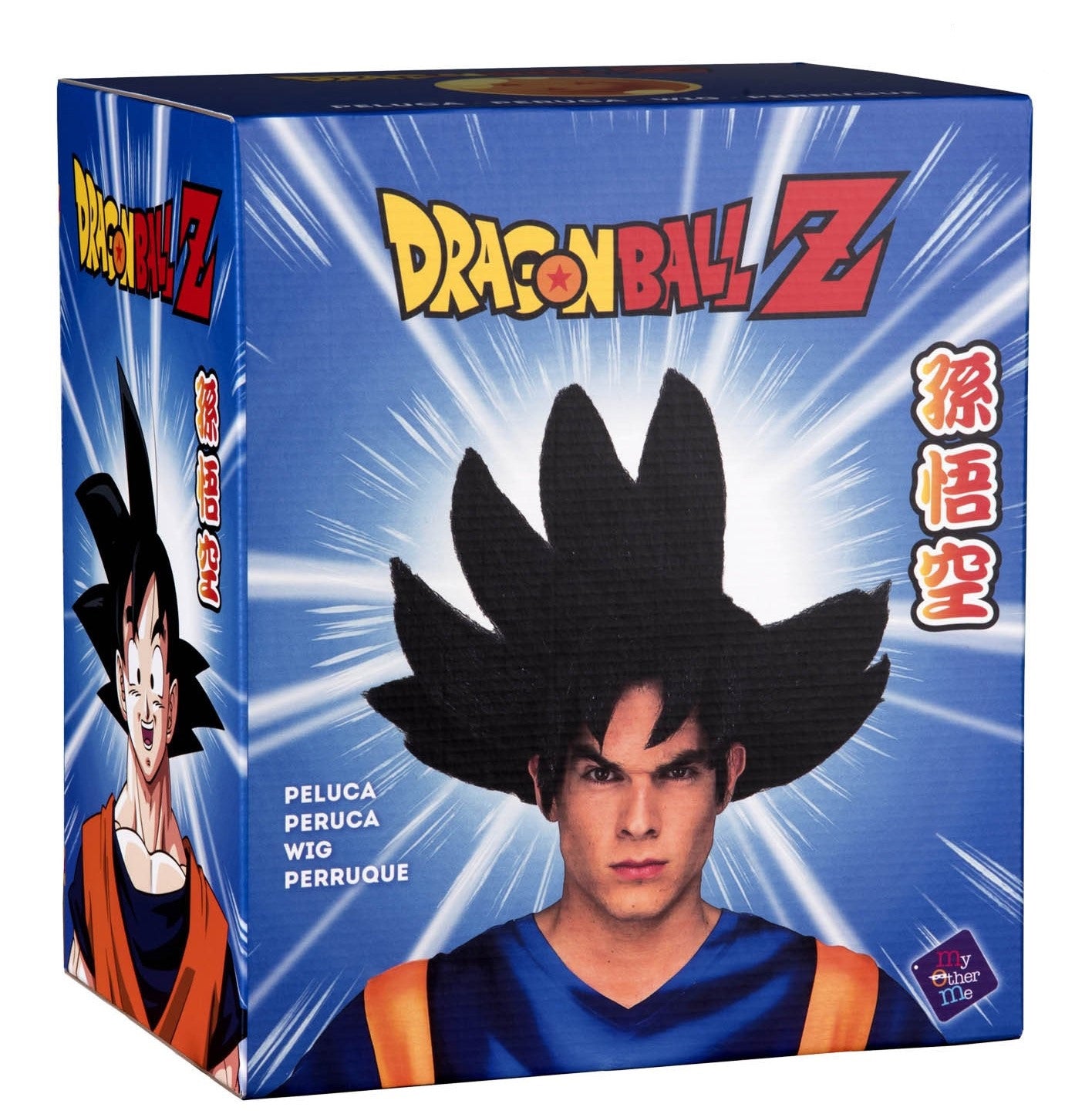 Peluca de Goku Dragon Ball para Adulto