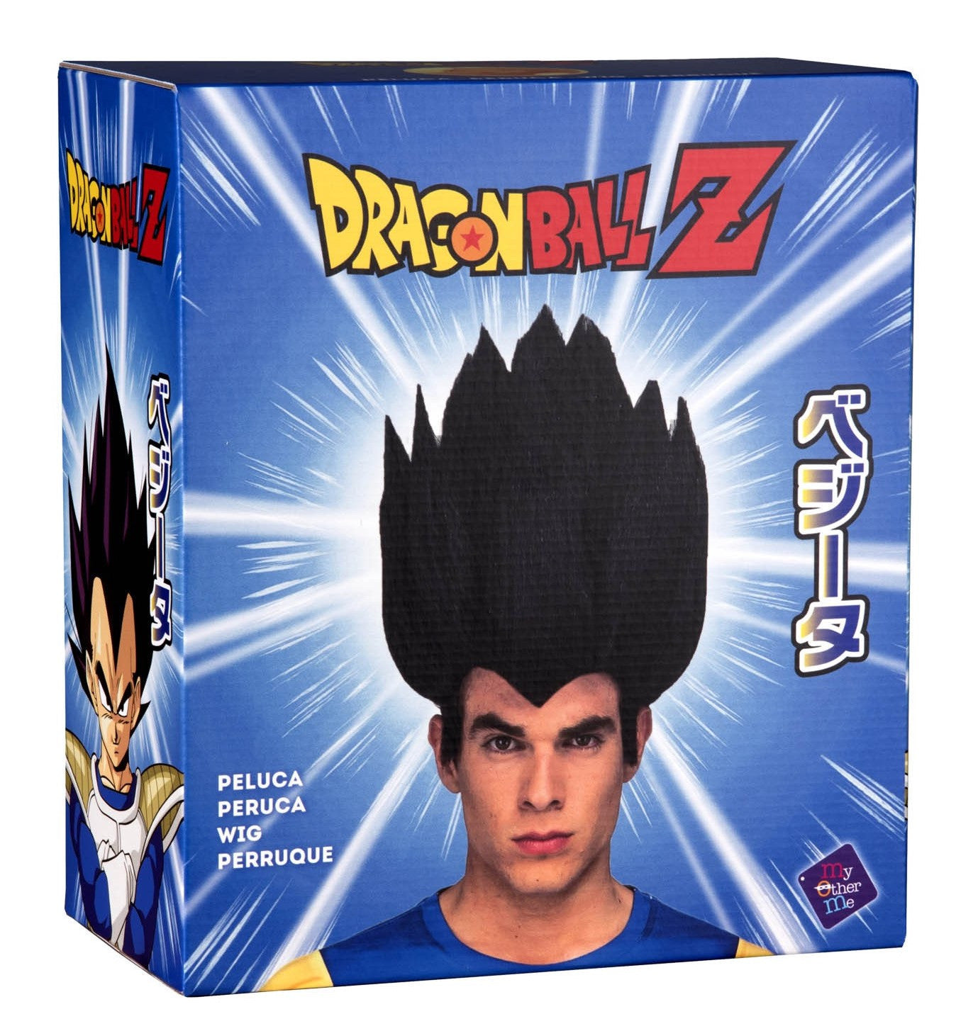 Peluca de Vegeta Dragon Ball para Adulto