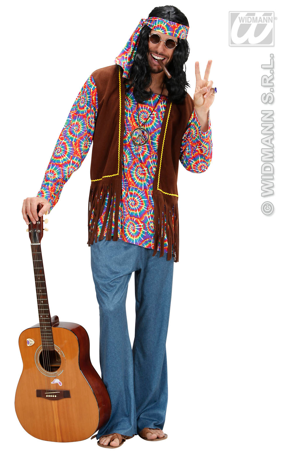 Disfraz de Hippie Psicodelico para Hombre