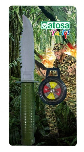 Cuchillo Militar con Brújula