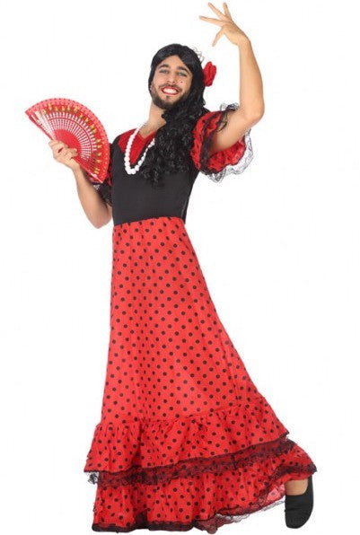 Disfraz de Hombre Flamenca