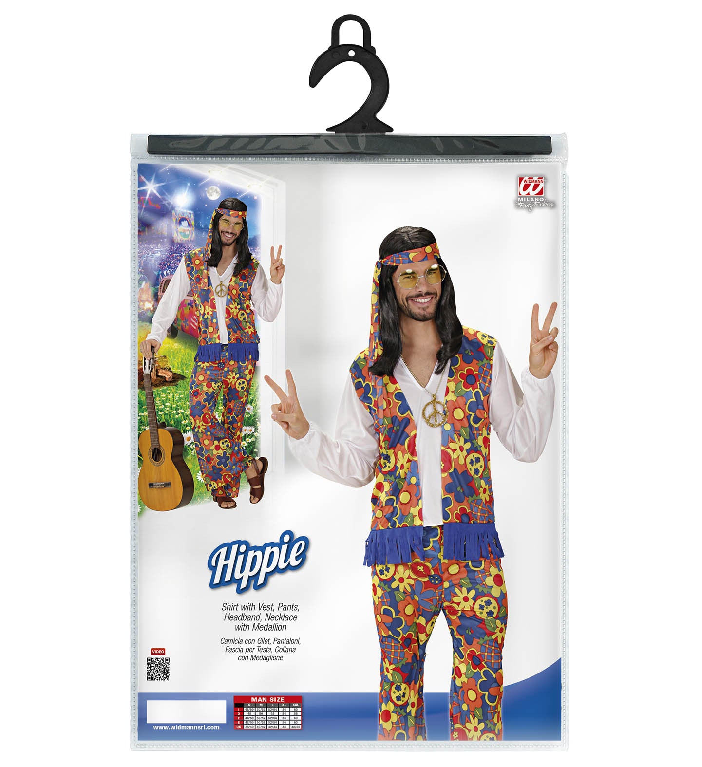 Disfraz de Hippie para Hombre