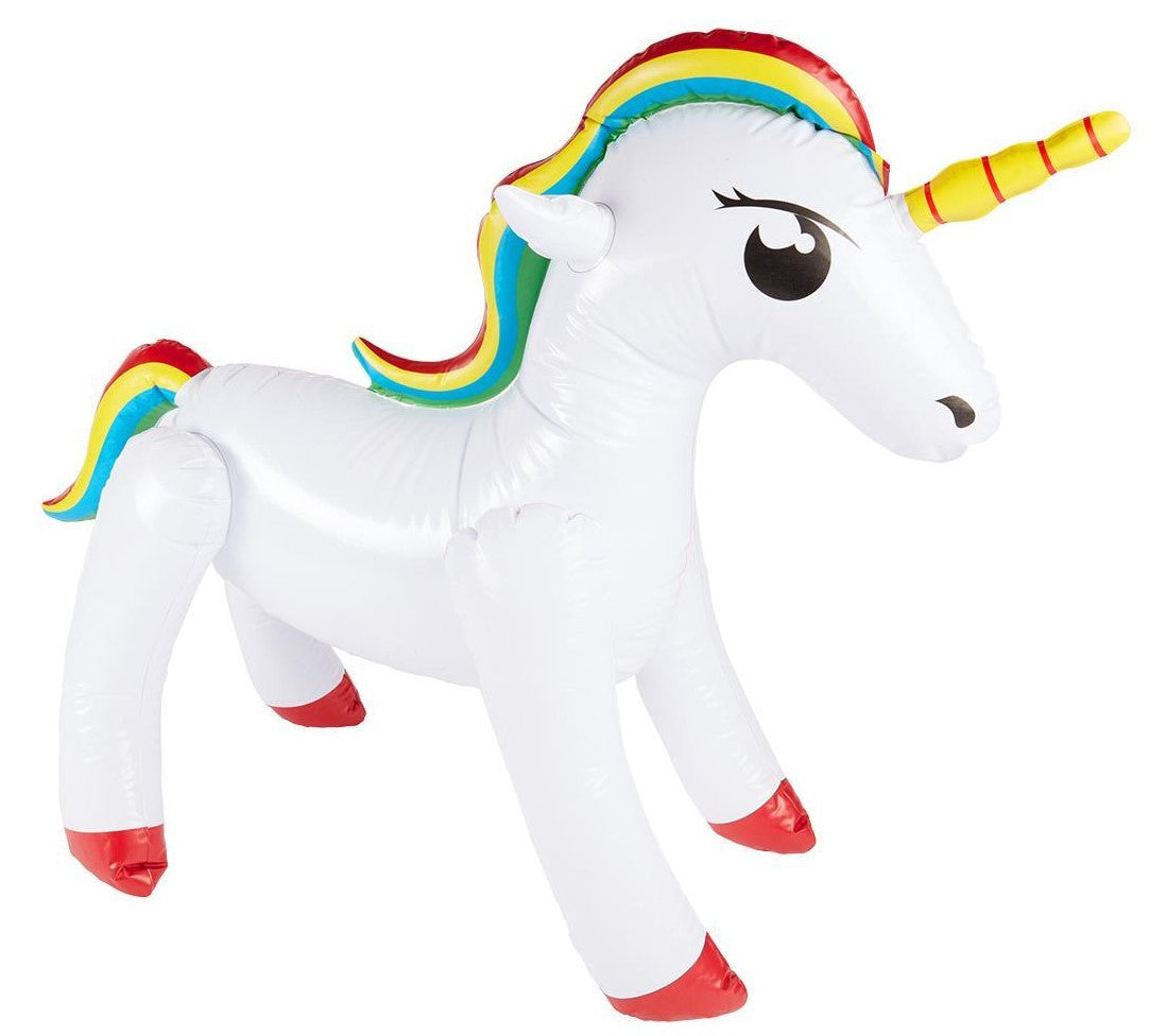 Unicornio Blanco Hinchable