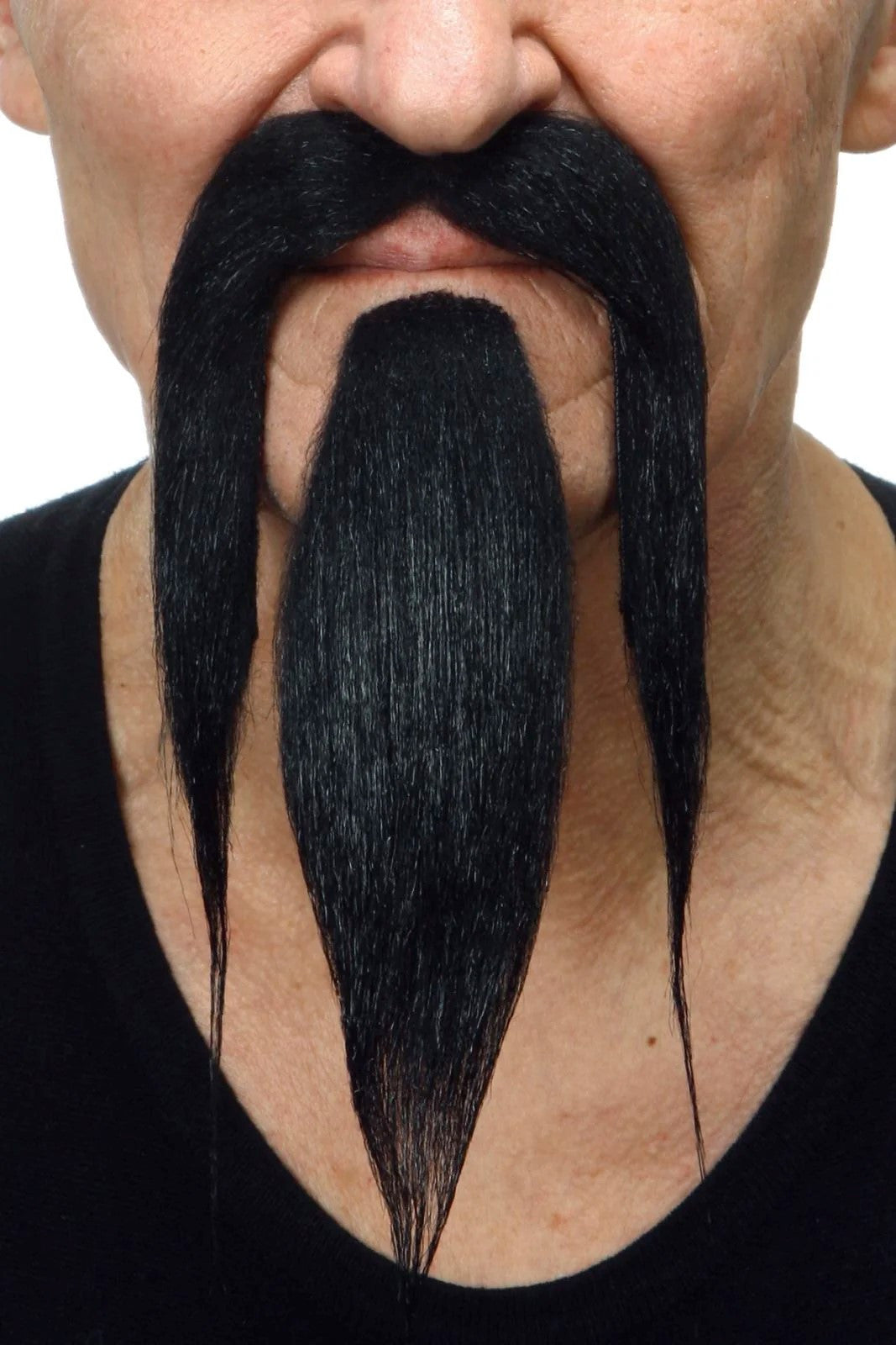 Bigote Moreno con Perilla de Chino