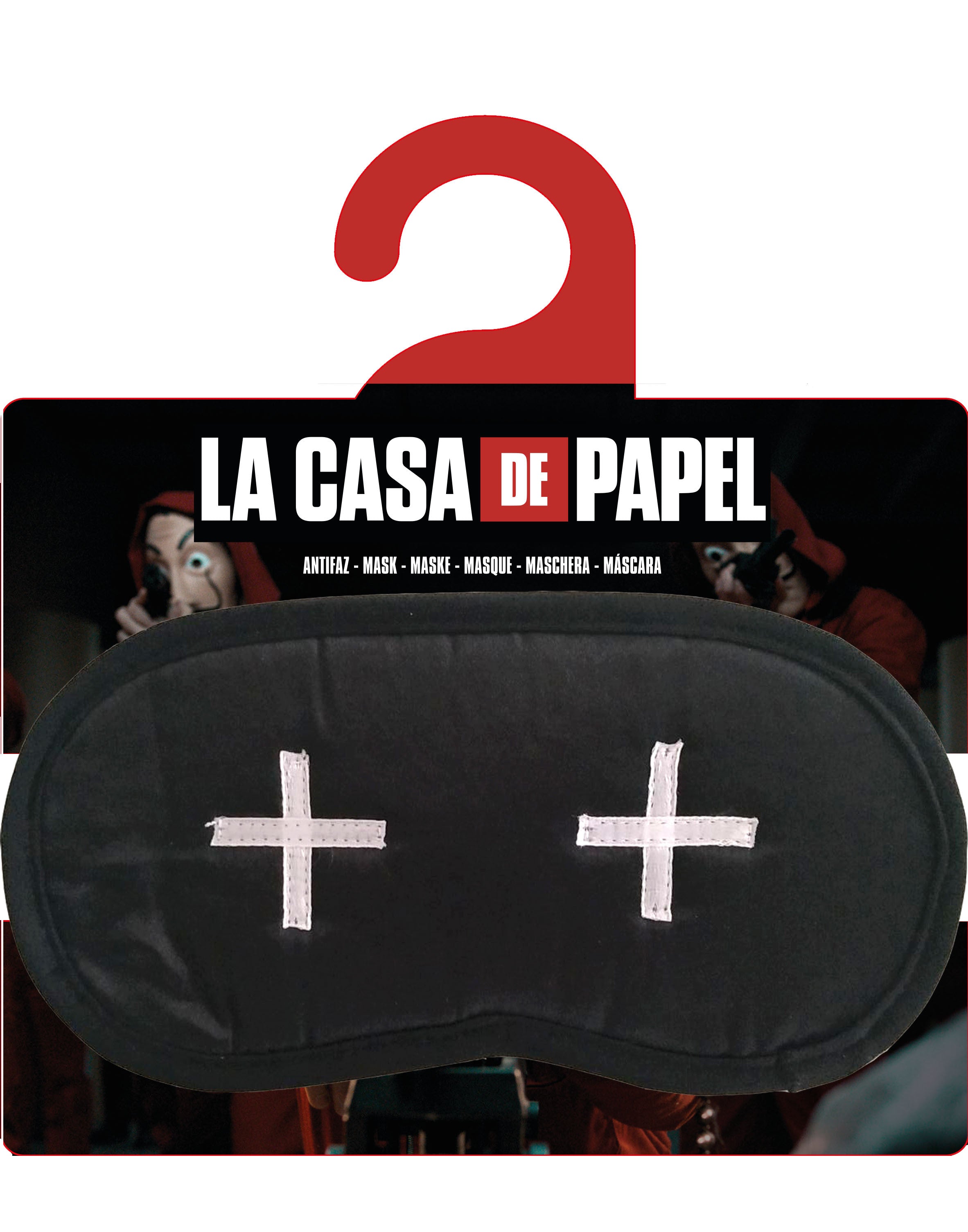 Antifaz de Rehén de la Casa de Papel