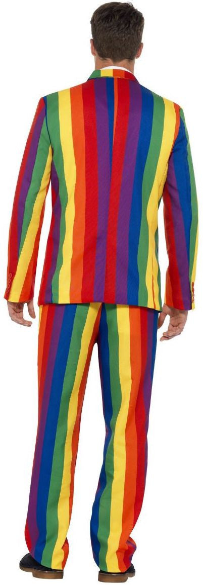 Traje de Rayas Multicolor para Hombre