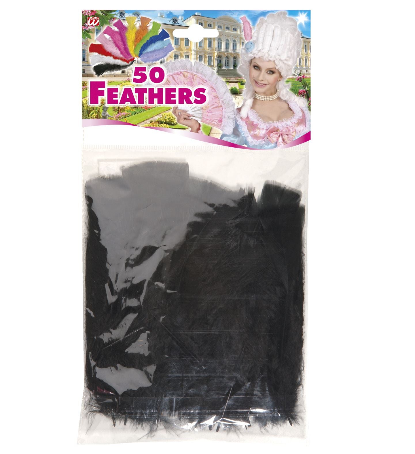 Pack de 50 Plumas de Colores