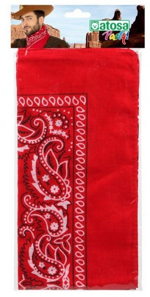 Pañuelo Bandana Rojo de Vaquero