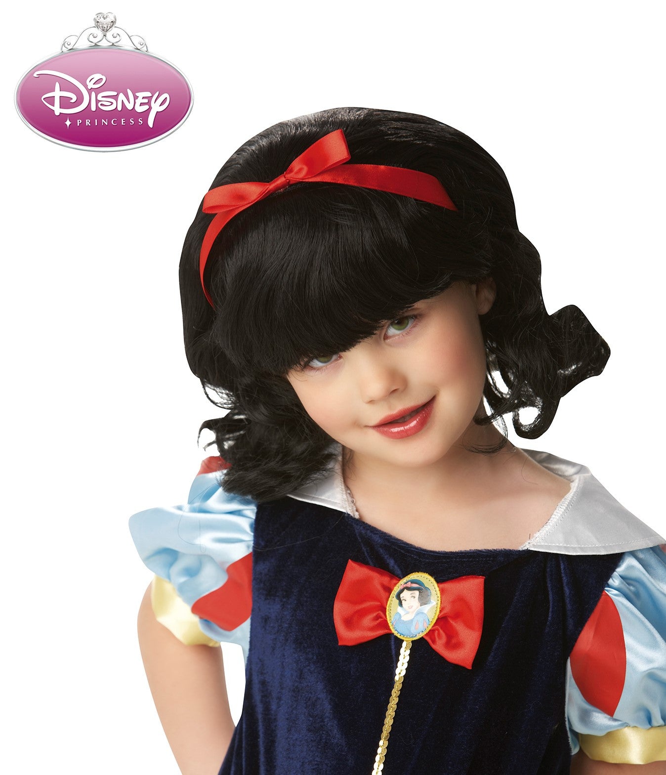 Peluca de Blancanieves Princesa Disney Infantil