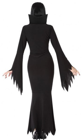 Disfraz de Morticia Addams para Mujer