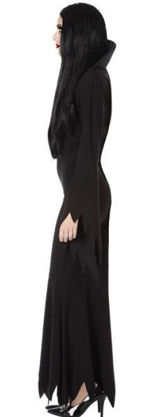 Disfraz de Morticia Addams para Mujer