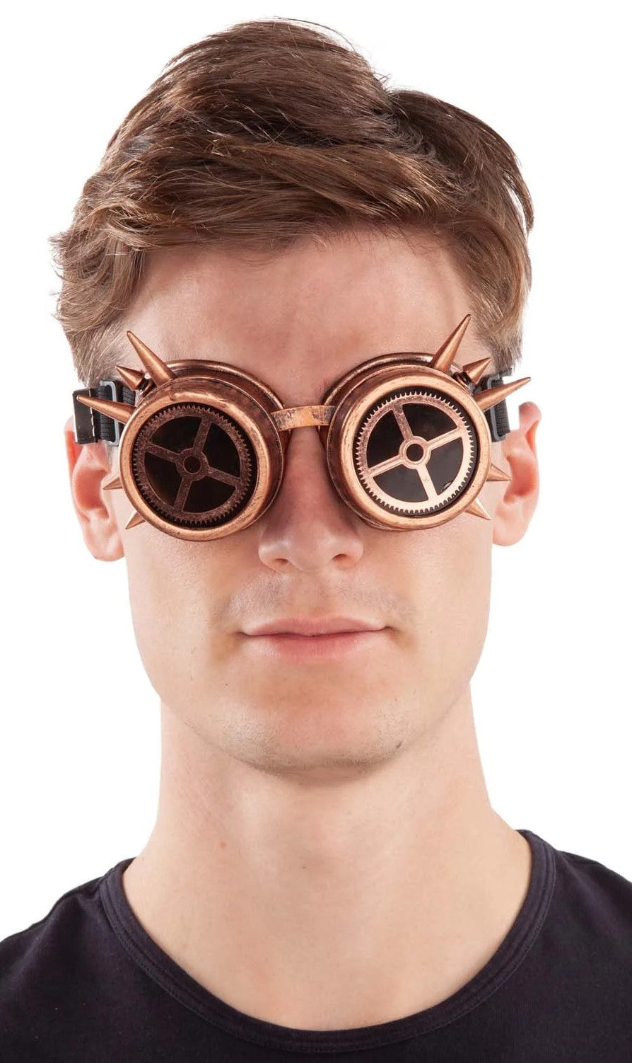 Gafas Steampunk con Pinchos y Engranajes